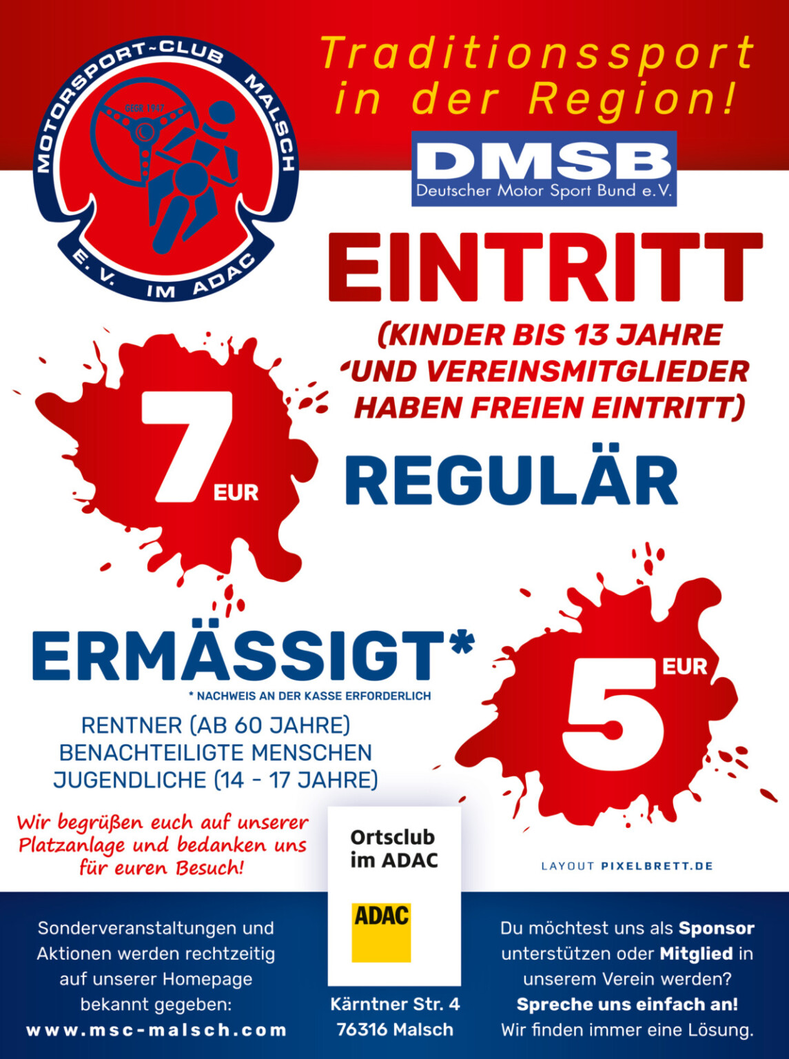 Malscher Faschingsumzug 2025 &ndash; MSC Malsch e. V. im ADAC